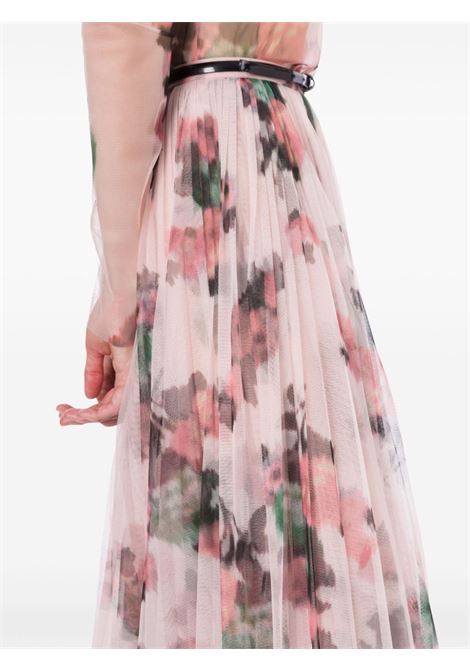 Pink floral-print midi skirt Philosophy Di Lorenzo Serafini - women PHILOSOPHY DI LORENZO SERAFINI | 011807551147